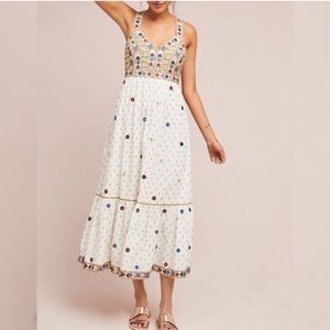 Anthropologie Nora midi Dress.